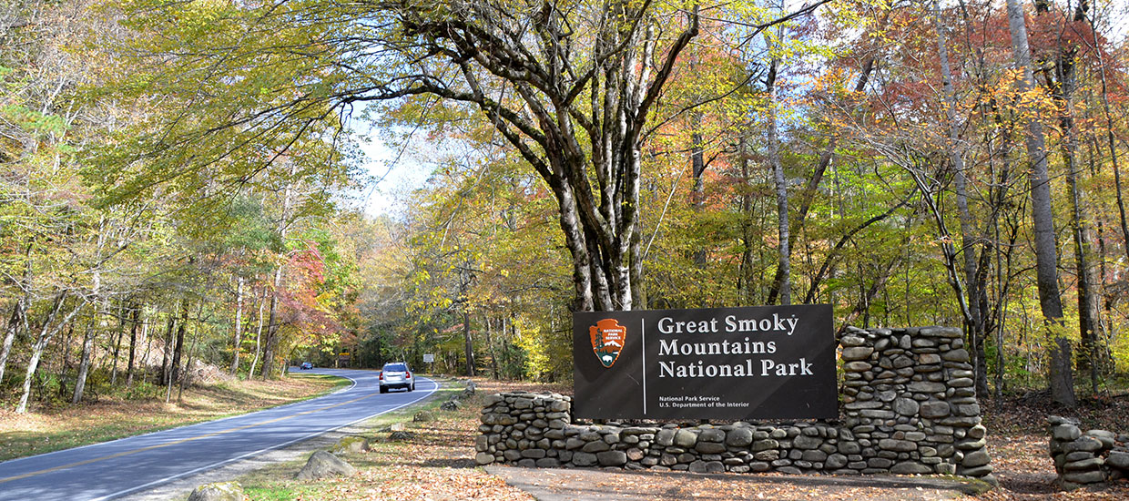 Main Entrance to Great Smoky Mountain National Park
